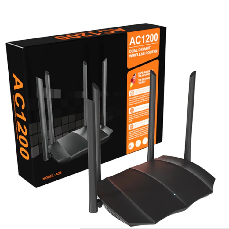 

Global version English tenda AC8 1000Mbps 2.4G&5G 300Mbps 2.4G Wireless Long Range Home tenda ac11Wifi Router, Black