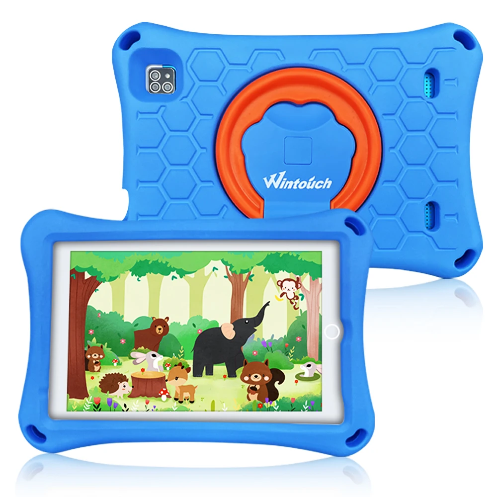 

2022 8 Inch Android Tablet Children Pre-installed Educational App Tablet Pc EVA Case Anti-fall