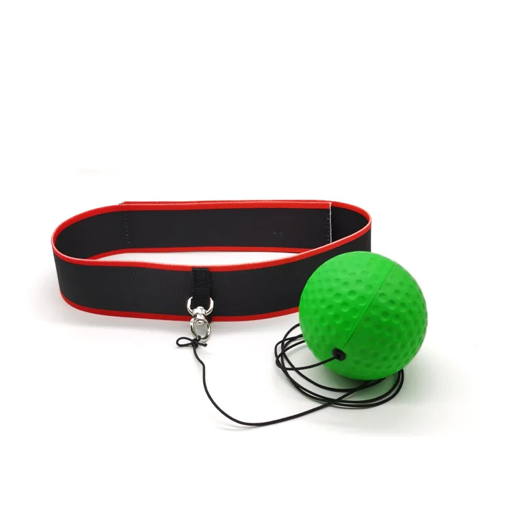
Sports Hand Eye Coordination Training Magic Ball Reaction Speed Reflex Ball with Headband  (1600155958327)