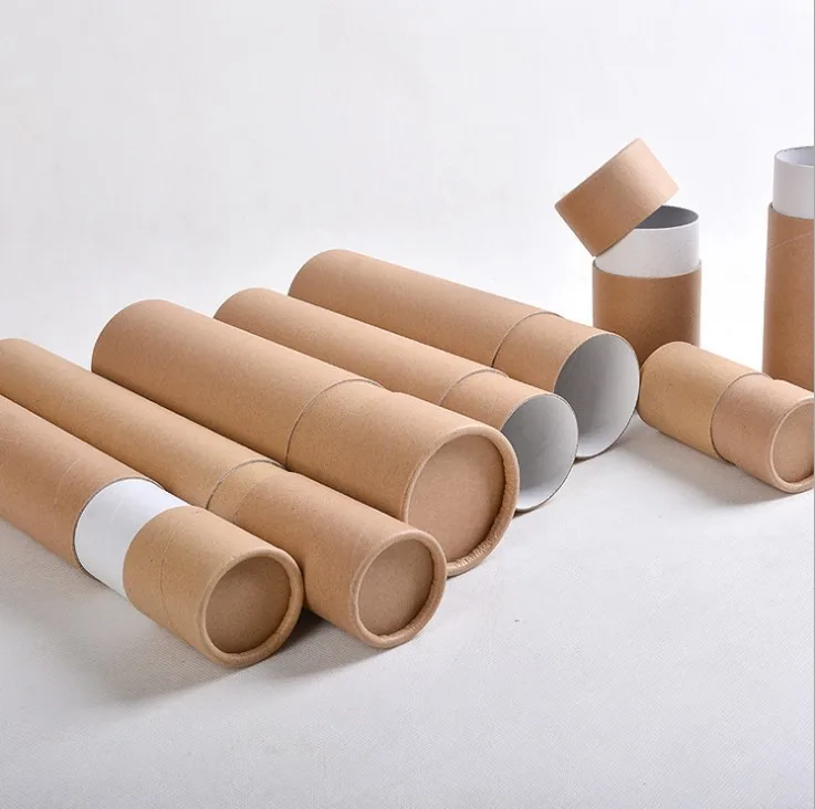 
Paper Tube Custom Calligraphy Painting Packaging Tube Industrial Paper Tube Poster Tube Box Custom 