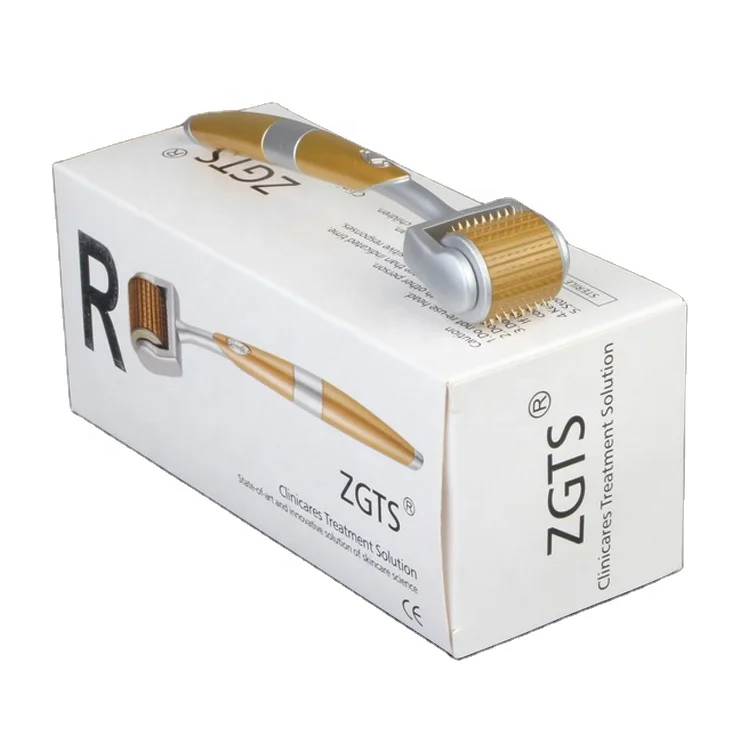 

ZGTS micro needle derma roller skin care fine titanium mesoroller