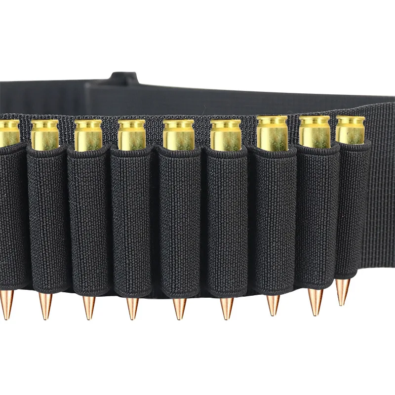 

Outdoor sports tactical bullet belt 50-hole bulk bullet storage bag hunting shooting bullet bag belt