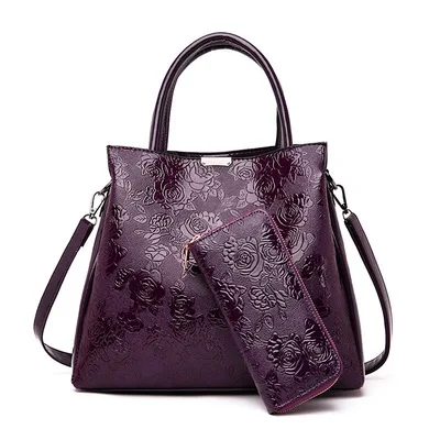 

KL8065 The latest handbags fashion handbags women embossed shoulder bags wholesale