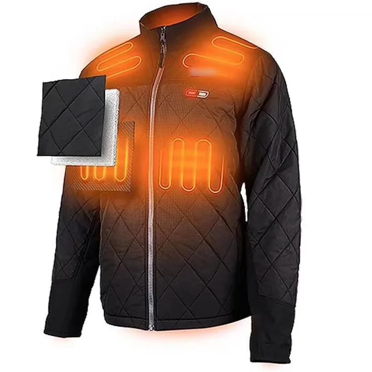 Heated jacket. Куртка milwaukee с подогревом m12. heated jacket - куртка с подогревом. одежда с электроподогревом.