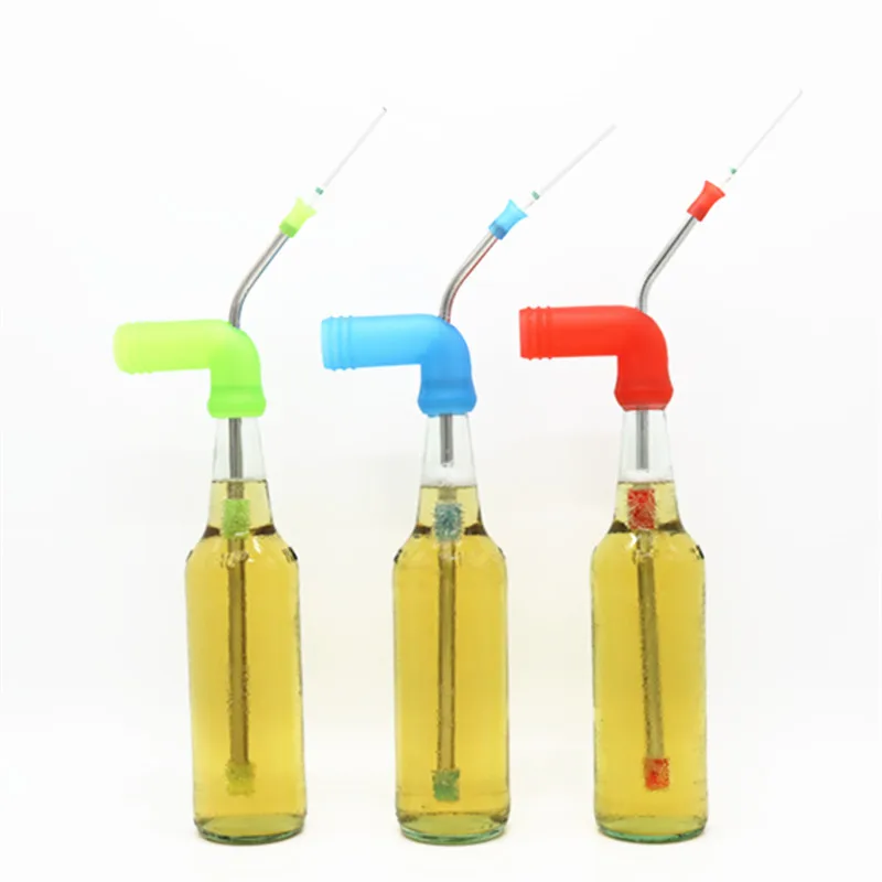 

portable beer bottle hookah , beer bong, Red ,green,blue etc.customize