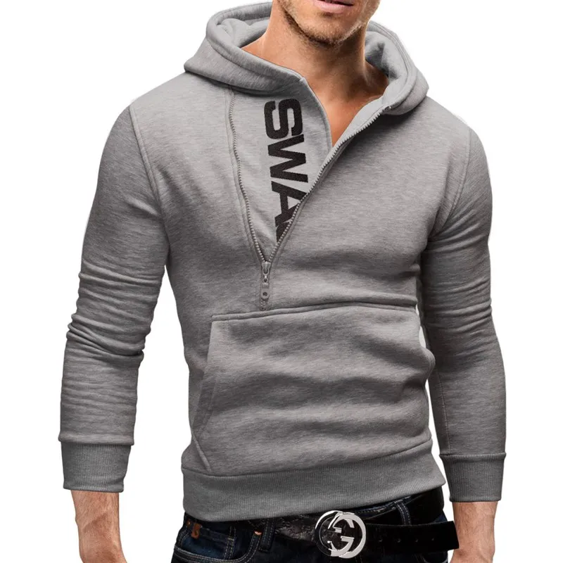

Hotsale Winter High Quality Hoodie With Half Zip Plus Size Pullover Fleece Hoodie Men, Red,gray,blue,black/red,black/blue,dark gray