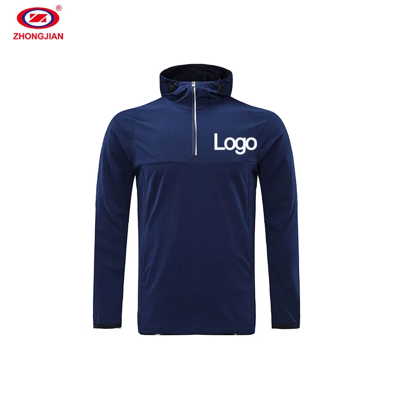 

New Design Men Winter Clothing Custom Logo Men Polyester Zip Up Hood Blank Hoodi Zip Zipper Hoodies Sweatshirt