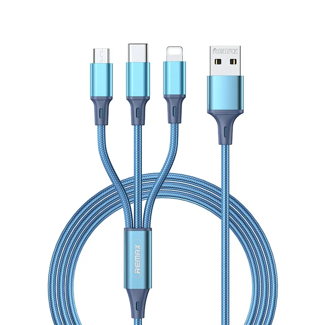 

3 in 1 data cable for Android for iPhone for Type-C mobile phone multi-function USB one drag three data charging cable