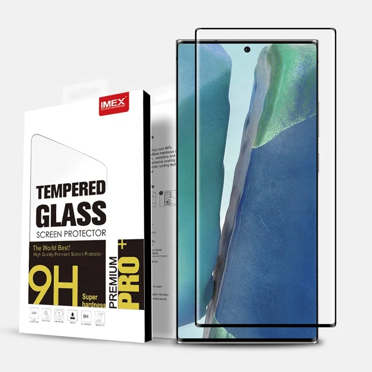 

2020 new 3D Curved Full Coverage screen film Tempered glass for phone Screen Protector nano For Samsung Note 20 Ultra, Crystal clear