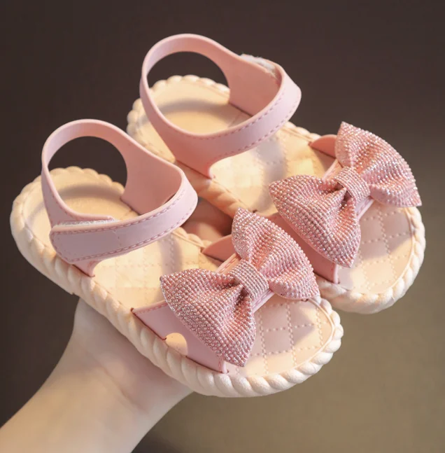 

cy12700a Factory Wholesale hot sale Flat Cute summer kids sandals girls For Beautiful Child Fashion footwear, Many colors