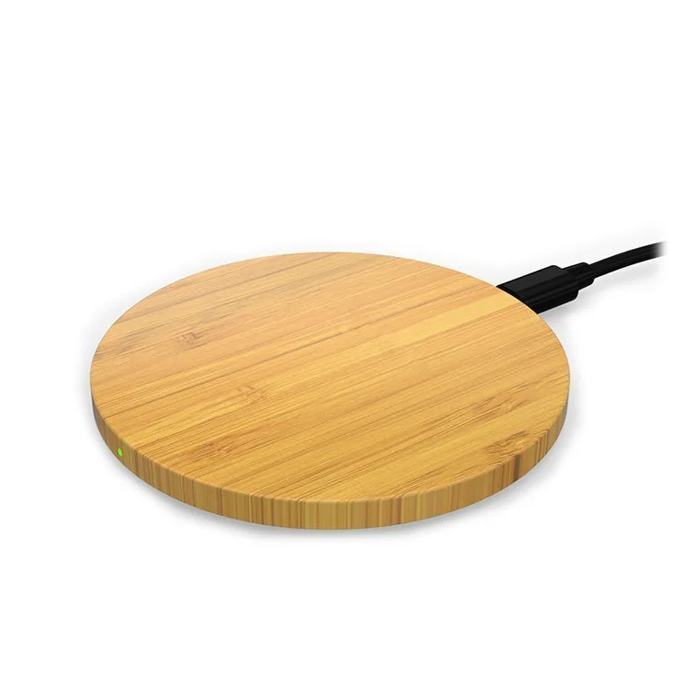 

wholesale Engrave LOGO wireless charger pad,bamboo wireless charger,wireless charger wood