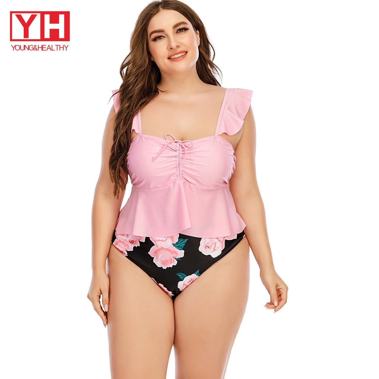 

2021 Factory New Arrival High Quality Women Swimwear 2 Pieces Swimsuit Plus Size Set