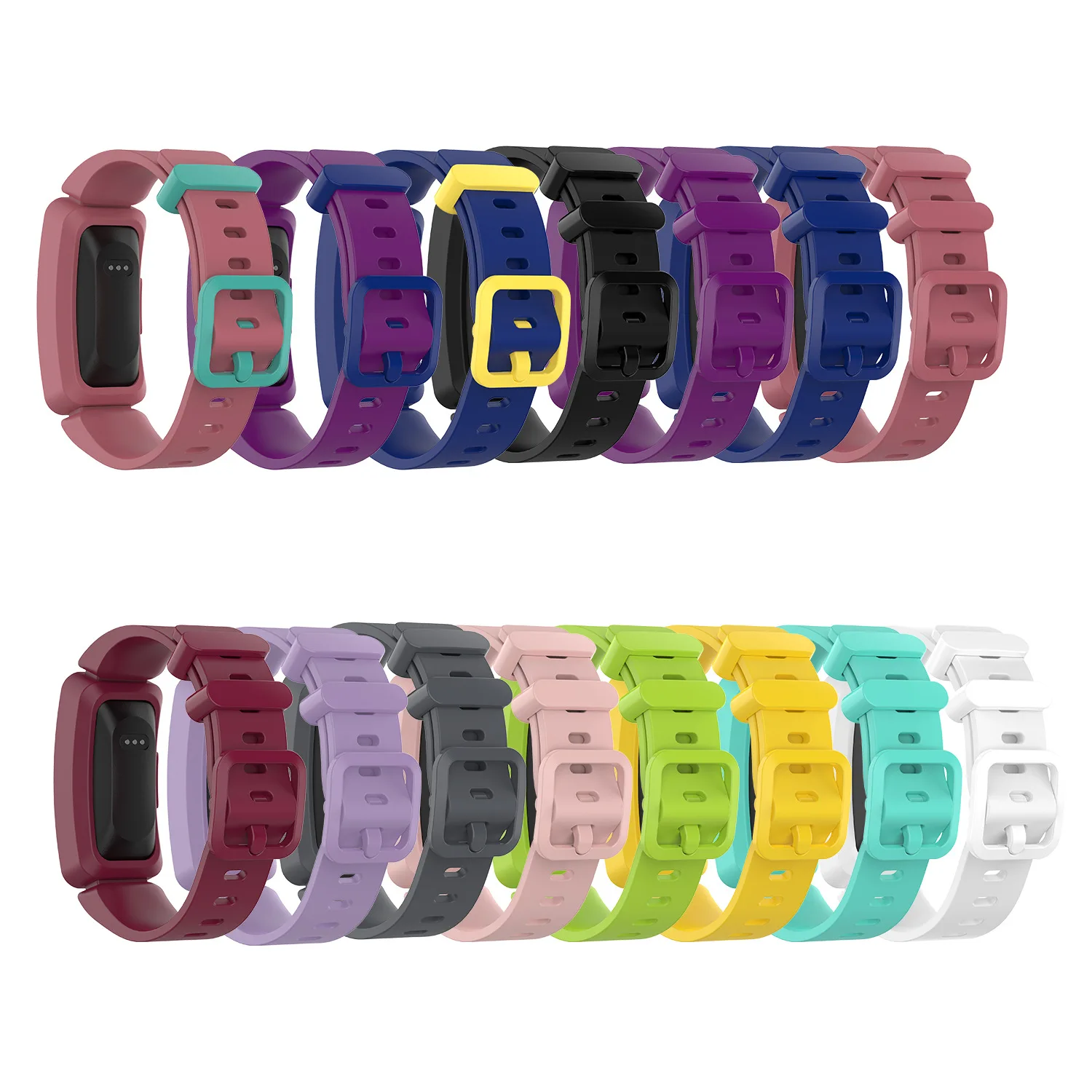 

Silicone smart band watch For Fitbit ace 2 inspire HR Replacement Accessory Bracelet band straps factory direct