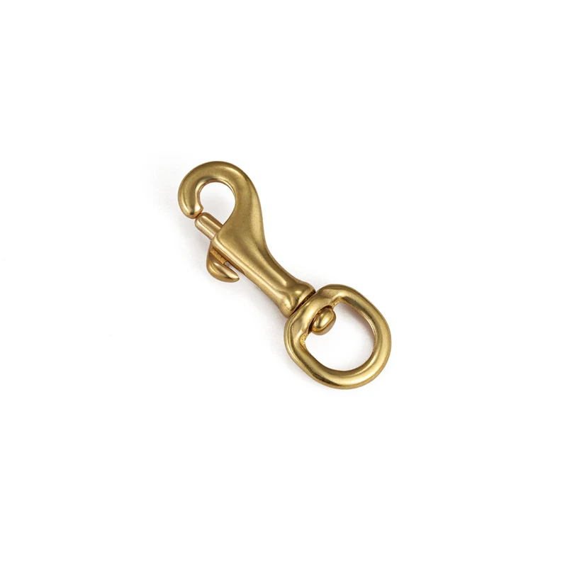 

Electroless Brass handbag hardware dog hook 18