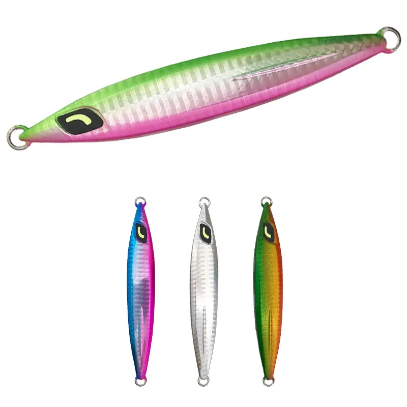 

NEW Ocean Metal Fishing Lure 130g 150g 180g jig head Slow Jig Fishing Bait Sea Lure Artificial bait fish lure, 4 colors