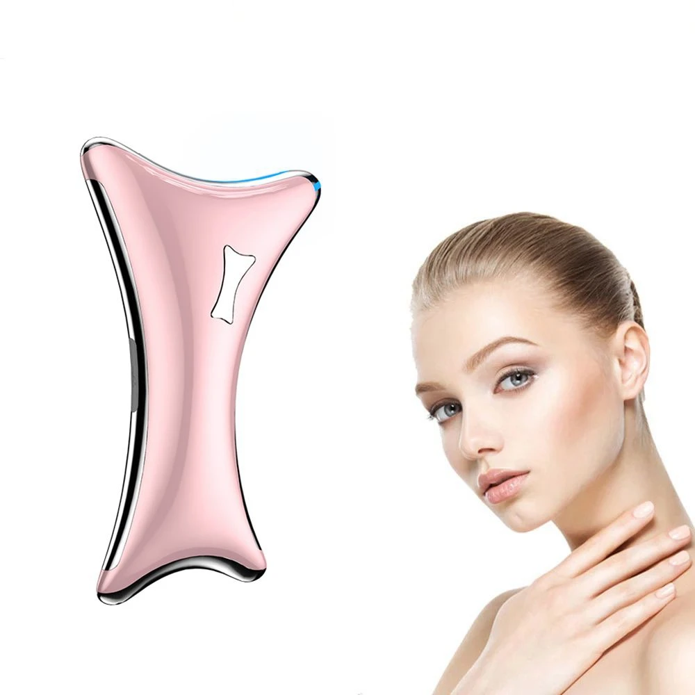 

Electric Face Scraping Massage Wrinkle Removal Face Neck Body Guasha Slimming Lifting Massager Vibration Heating Beauty Device