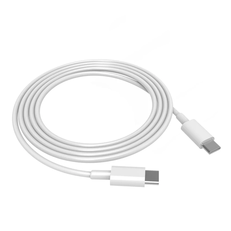 

Factory price high quality custom logo length usb c to c magnetic cable, White/black