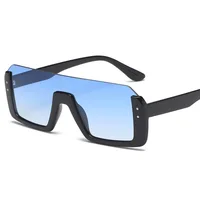 

Hot Selling In India Sahil Khan Sunglasses Custom Logo One Piece Ocean Lens Plastic PC Frame Sun Glasses