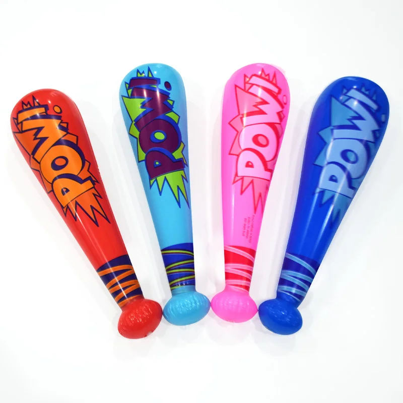 Wholesale and custom Kids Toy PVC inflatable fighting stick bat inflatable baseball bats for promotion