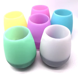 Image of Best Seller Amazon Unbreakable Stemless Custom Silicone Wine Glasses