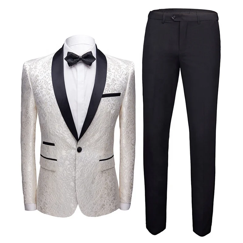 

men formal wedding groom wear 2 piece suits