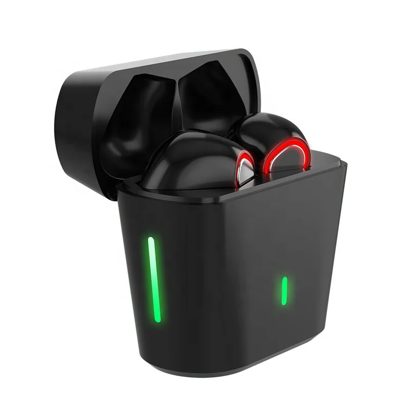 

Hot Selling Mini Gaming Wireless Headset bloototh IPX6 Smart Call Noise Reduction in-Ear Headphones Oneplus Truly Earphone, Black