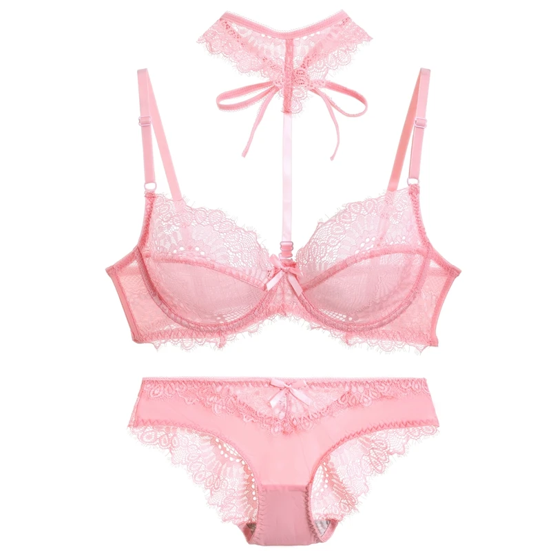 

Women's Sexy Lace Soft Underwear Set Ladies Bra Push Up Ladies Underwire Bra Sets Young Girl Lingerie Fancy Bra And Panty