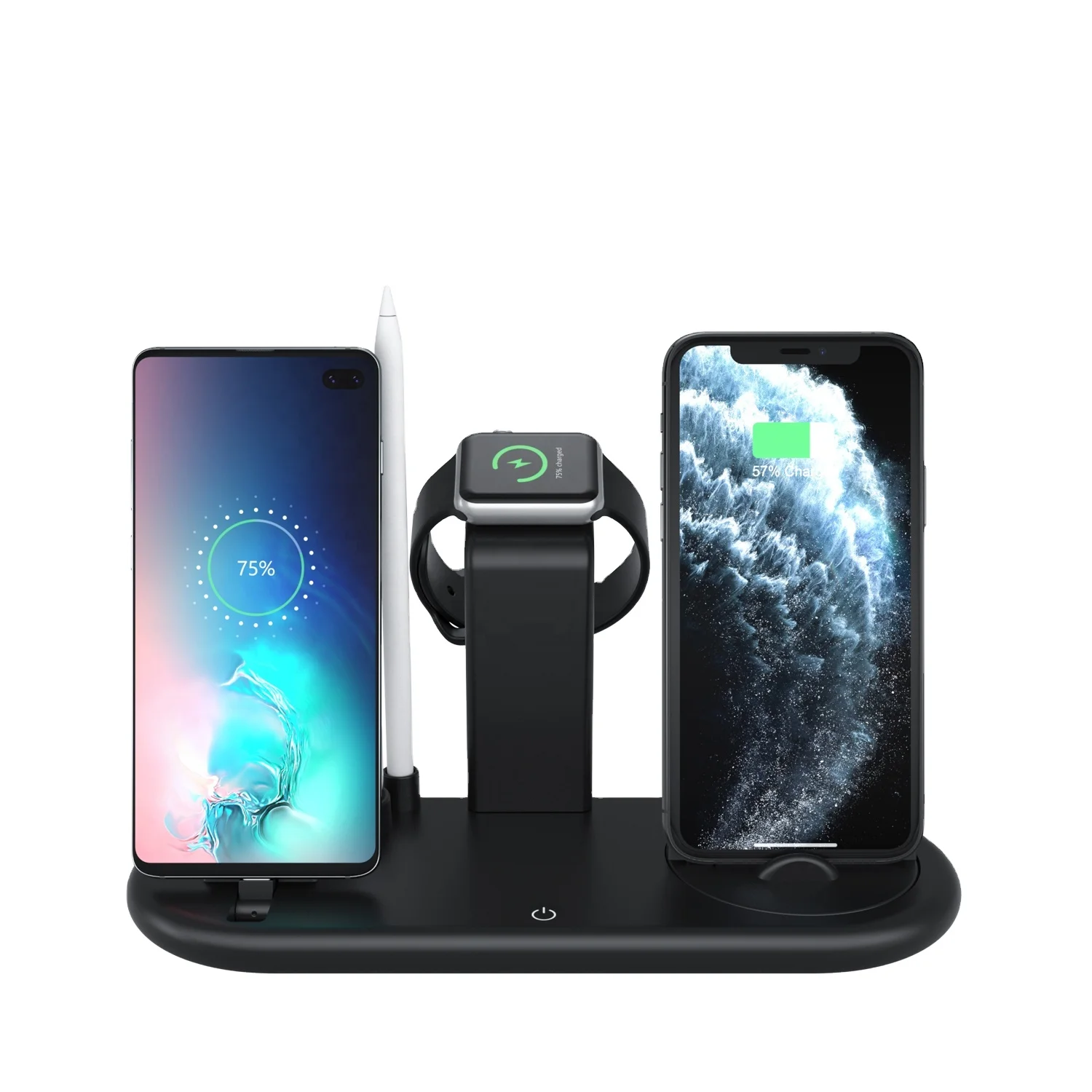 

Latest 2020 Wireless Charger Showish 7 in 1 Qi-Certified Wireless Charging Station for AirPods Pro