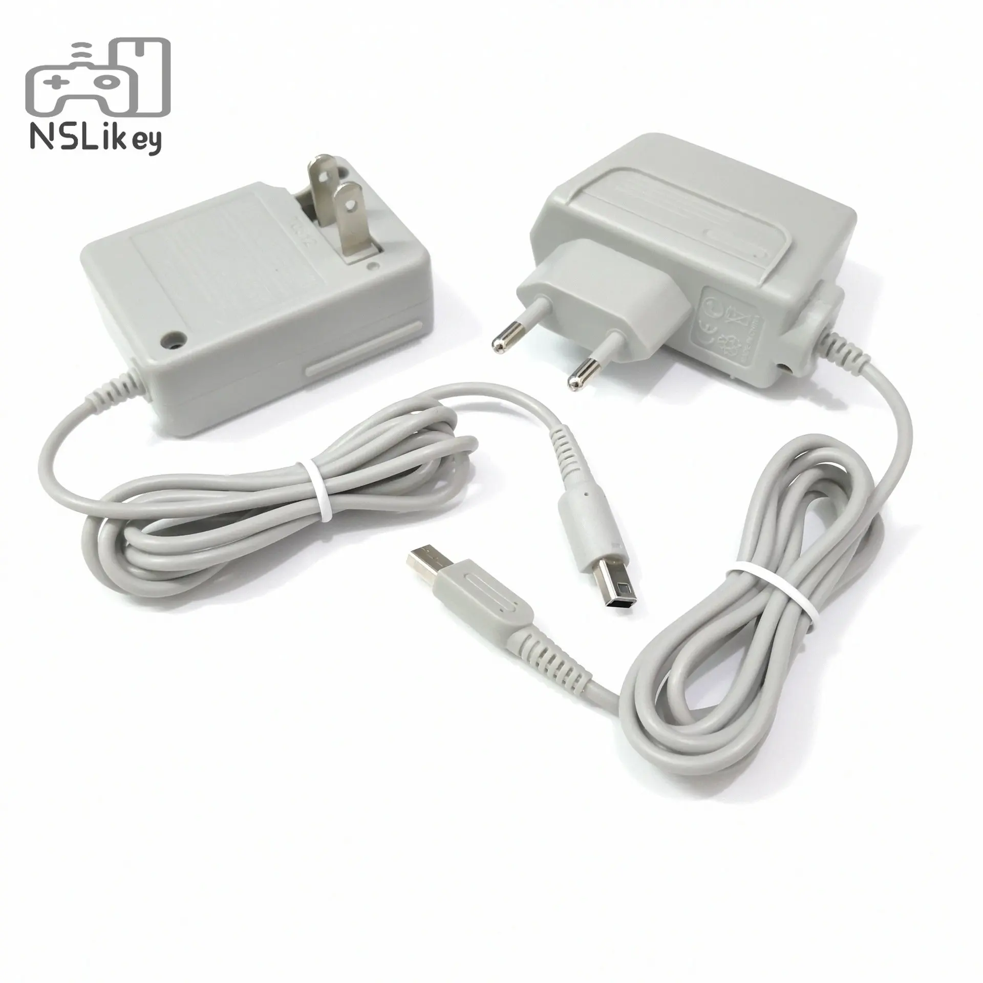 NSLikey US EU Power Charger adapter for 2DS 3DS 3DS XL NDSi DNSi XL Power Adapter