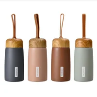 

UCHOME Stainless Steel Vacuum Insulated wooden lid Portable Water Bottle Wholesale