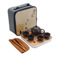 

Portable Chinese Kung Fu Ceramic Travel Tea Set