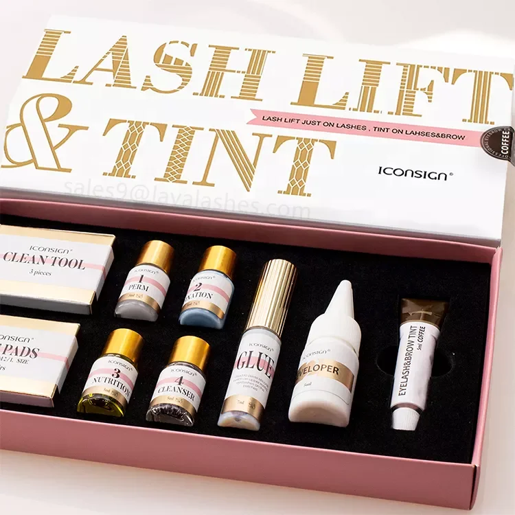 

Professional Private Label Lash Perm Eyelash Lash Lifting Set Lash Lift Tint Kit eyebrow dye tint tools