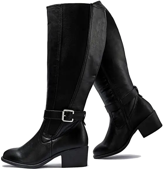 

Women's Wide Width Knee High Boots Extra Wide Calf Winter Boots