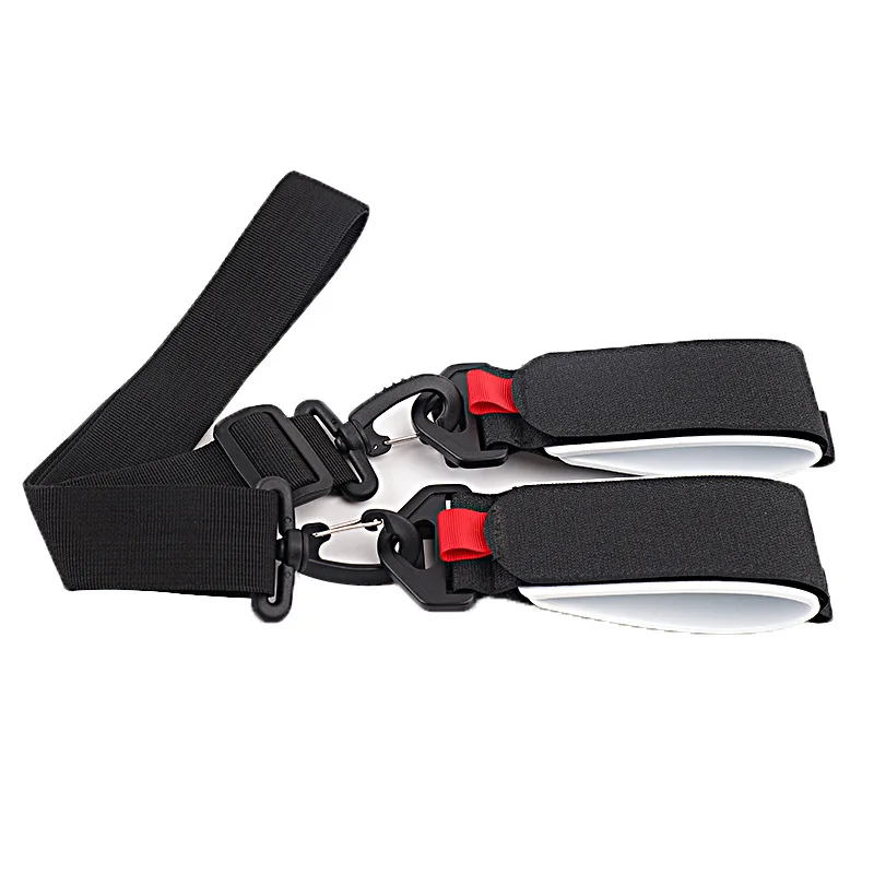 

Adjustable Skiing Pole Hand Handle Shoulder Hook Loop Nylon Carrier Carrying Logo Custom Ski Strap