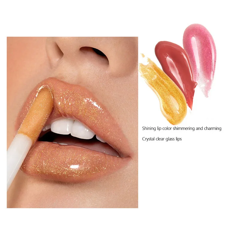 

2021 New Products Good Quality Vegan Waterproof Shining 16 color Long-lasting Lip Gloss