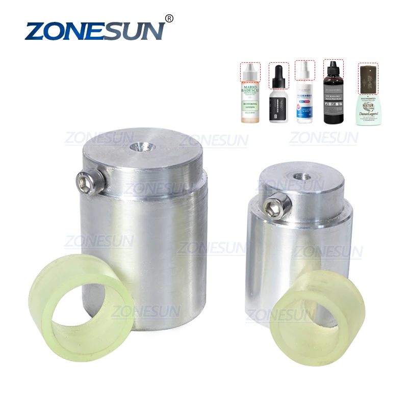 

ZONESUN Customized Chuck Glass Small Spray Perfume Shampoo Nail Polish Essential Oil Bottle Perfume Capping Sealer Machine