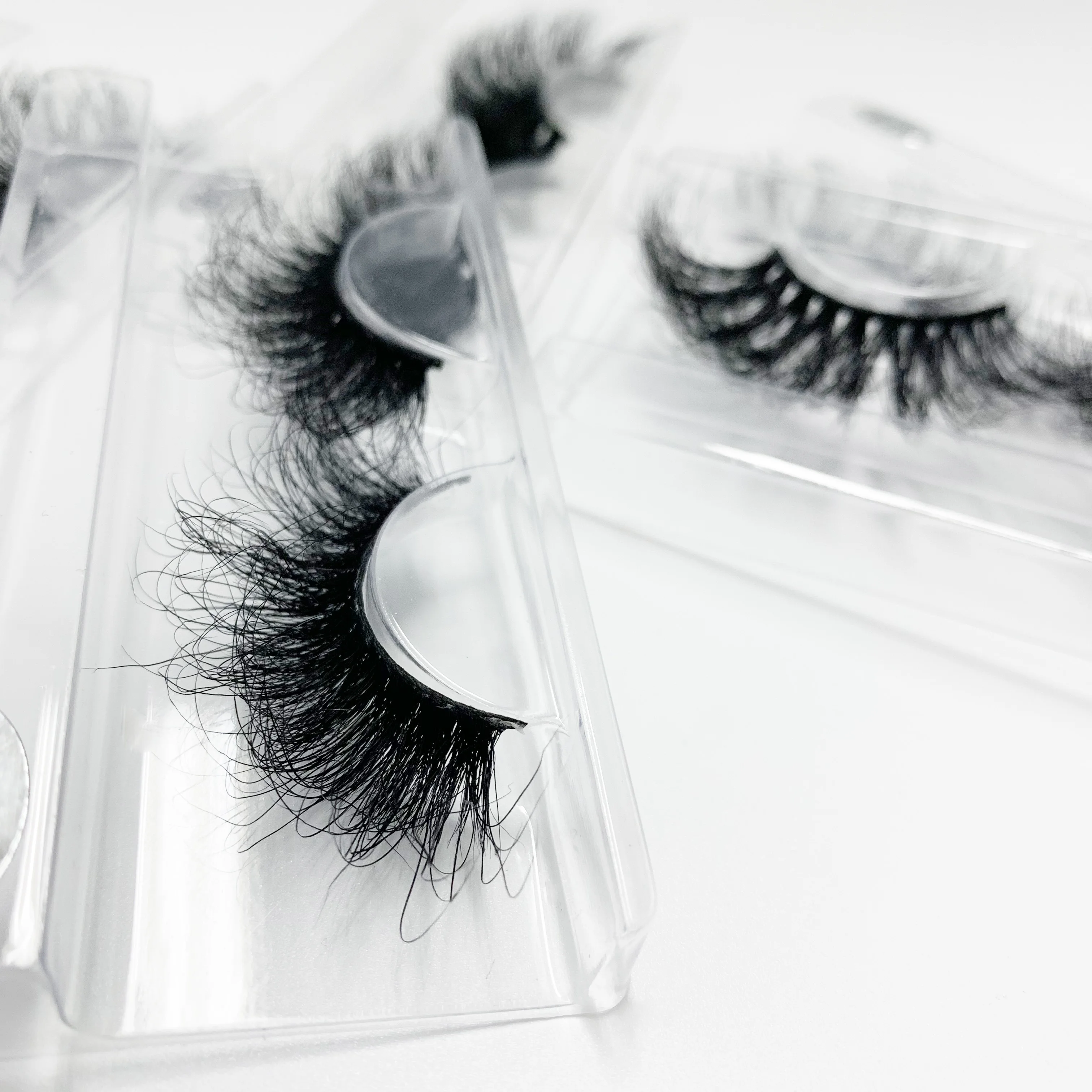 

2021 Free Shipping 5/10 Pairs HandMade Full Strip Lashes Cruelty Free Mink Lashes False Eyelashes Makeup
