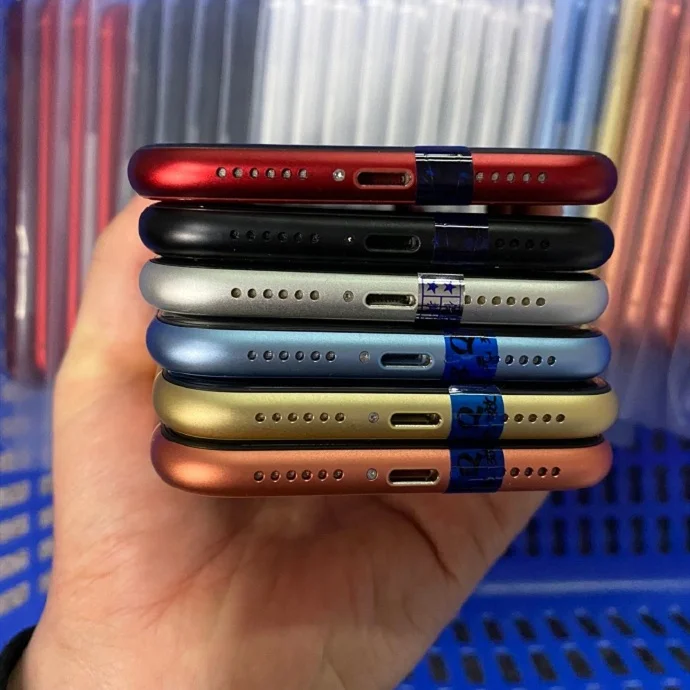 
Phone Xr Full set Used phones AA stock smart phone unlocked Original for Iphone Xr 64 128 256gb 