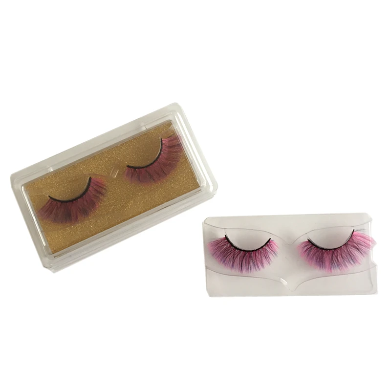 

custom lashes3d wholesale vendor bulk different colored mink eyelash acrylic lashbox custom lashpackaging