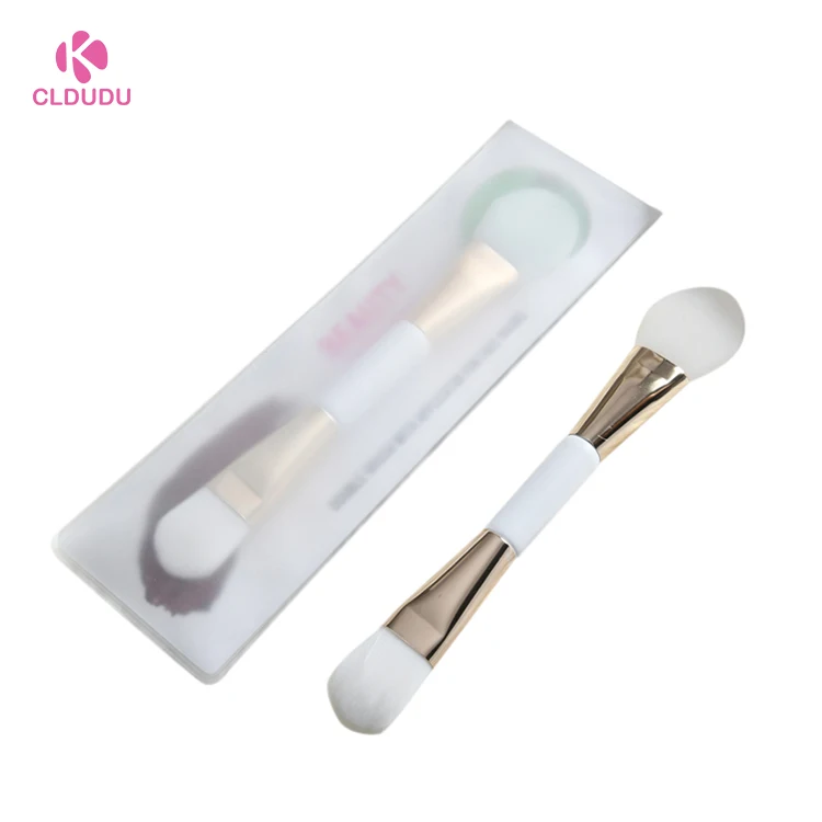 

Professional Beauty Silicone DIY Facial Mask Brush Foundation Makeup Brush cosmetic spatula