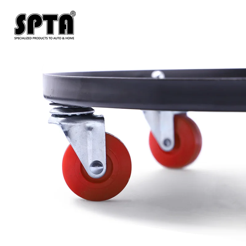 
SPTA Adjustable Rolling Backless Swivel Detailing Stool for Car Detailing 
