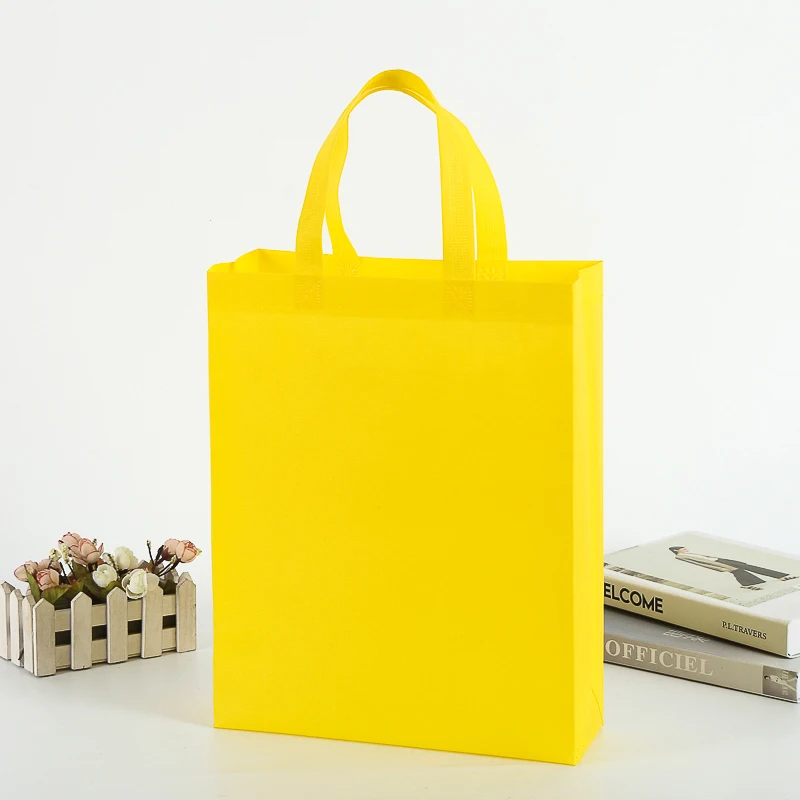 

Cheap logo promotional strong non-woven tote non woven shopping bags