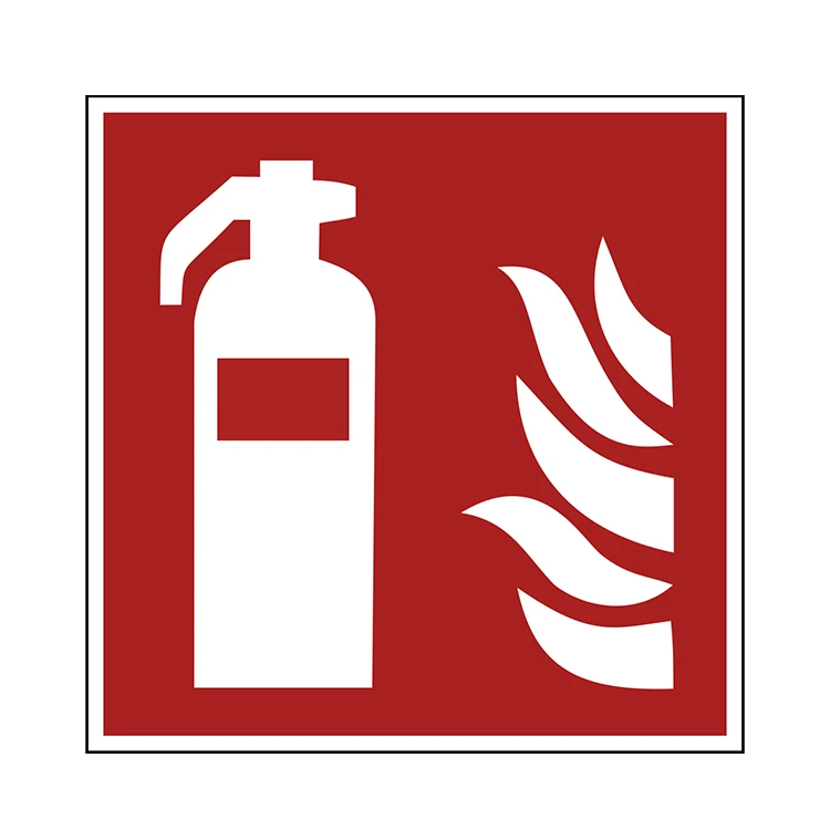 

Luminous fire extinguisher sign safety sign photoluminescent signage