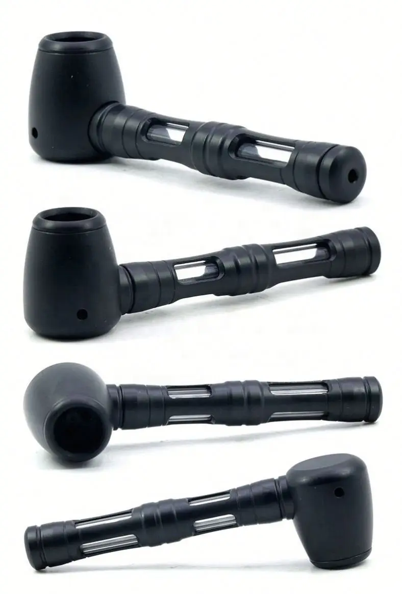 

Hot Sale Length  Aluminum Alloy Pipe Smoking Metal Filter Pipe, Picture