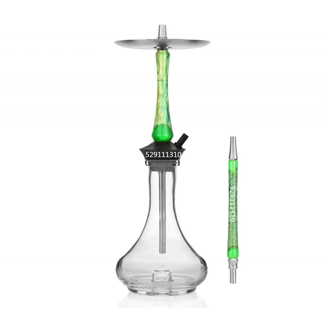 

new resin epoxy with wood hookah union hookah shisha, Green\black\red\blue\yellow\mix color