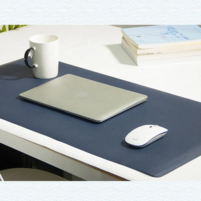 

drop shipping High quality PU leather desk protection mat