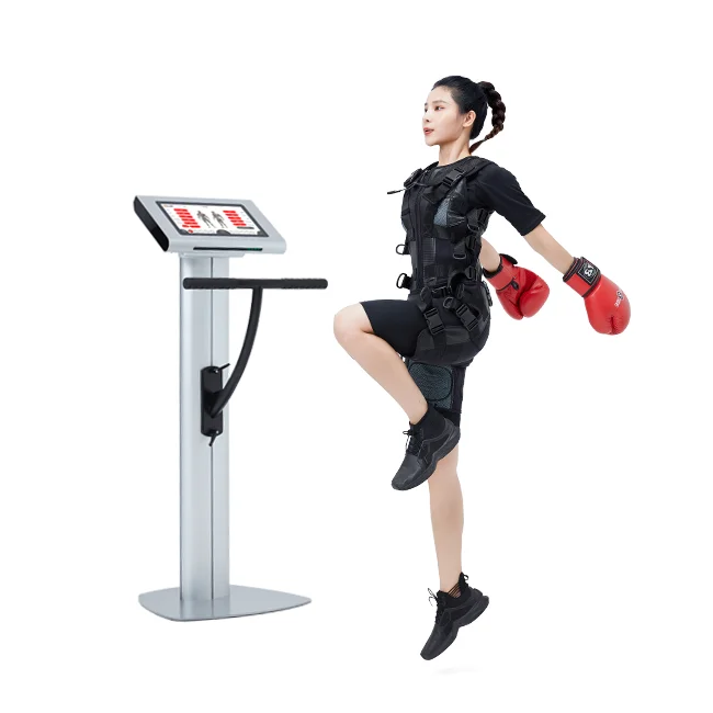 

Wireless Ems Electro Fitness Machine Ems Training Machine With Electro Stimulation Training Suit