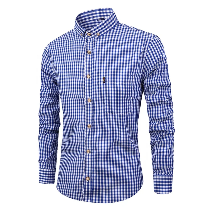 

wholesale Latest Design 100% Cotton Woven Long Sleeve Polo Casual Formal Office Custom Tuxedo Shirts For Men, Custom color