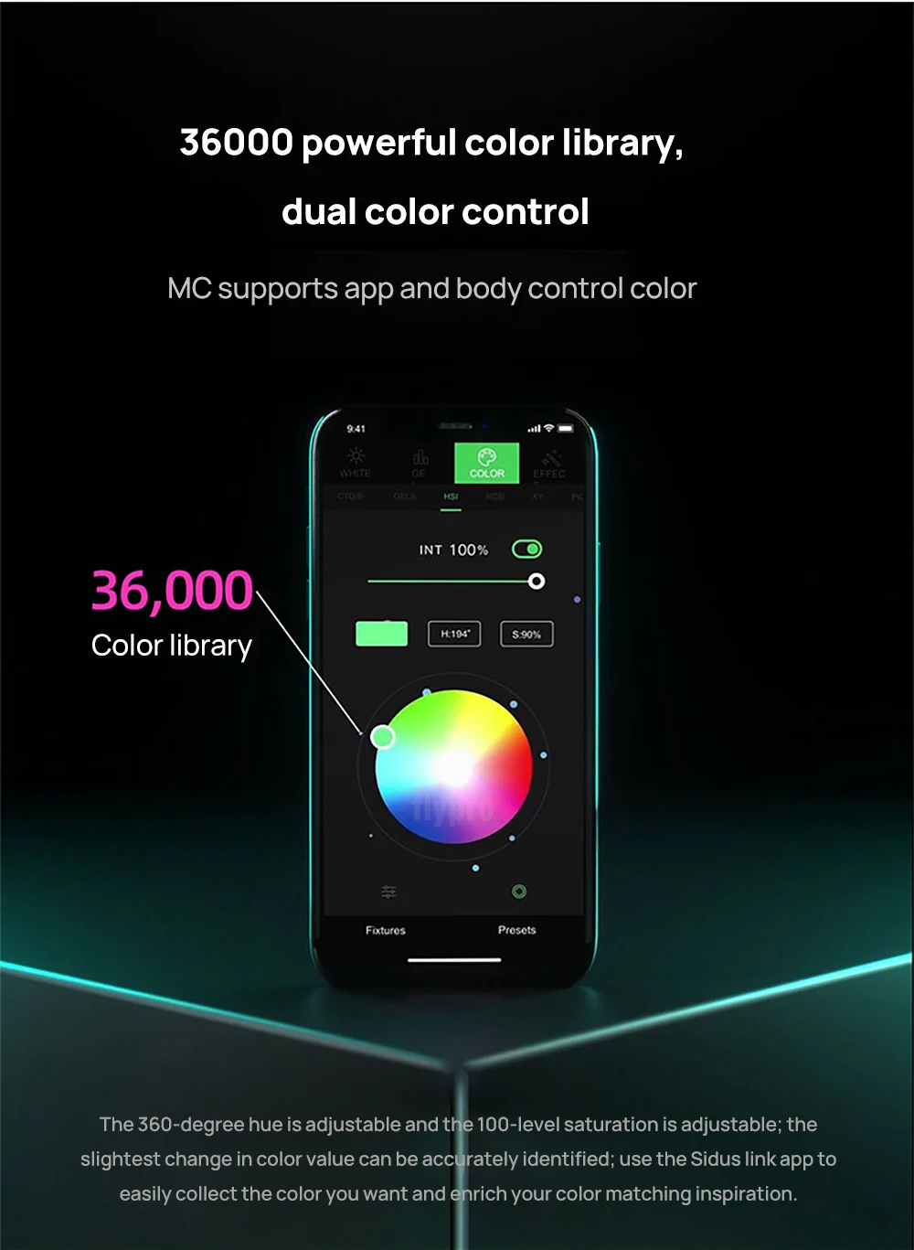 Aputure AL-MC led light 4 light kit wireless charging box set RGB photography fill light LED video light portrait shooting light