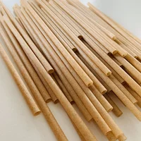 

nature straw with sugarcane